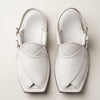 Arctic White Signature Peshawari Chappal