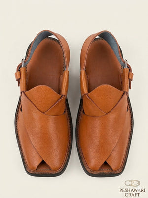 Desert Camel Classic Leather Peshawari Chappal