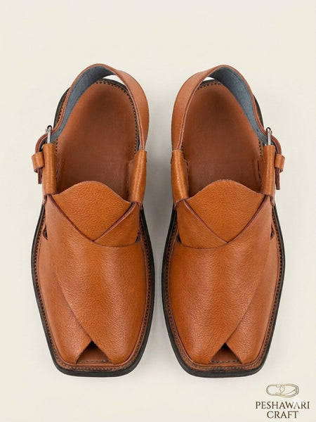Desert Camel Classic Leather Peshawari Chappal