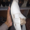 Arctic White Signature Peshawari Chappal